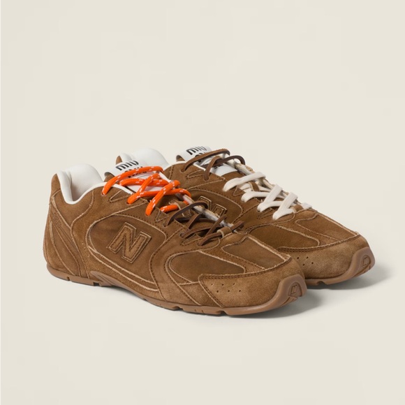 Miu Miu Shoes - BRAND NEW AUTHENTIC New Balance X Miu Miu 530 SL suede sneakers SIZE EU 37